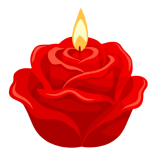 Özel tasarım çiçek mumlar