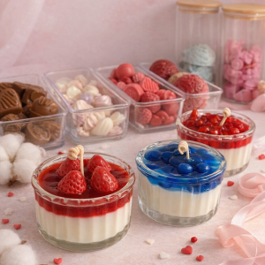 Üçü bir arada mum